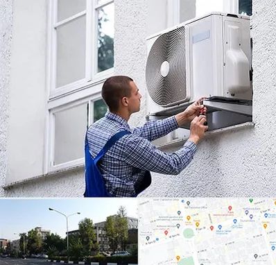 سرویس کولر آبی در میدان کاج