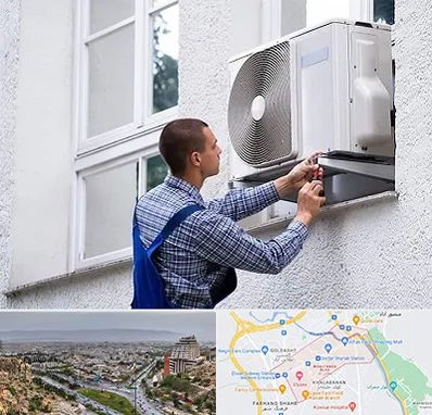 سرویس کولر آبی در معالی آباد شیراز