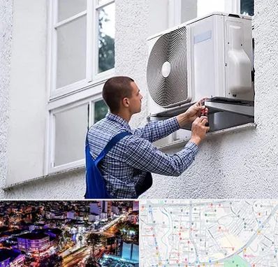 سرویس کولر آبی در منظریه رشت