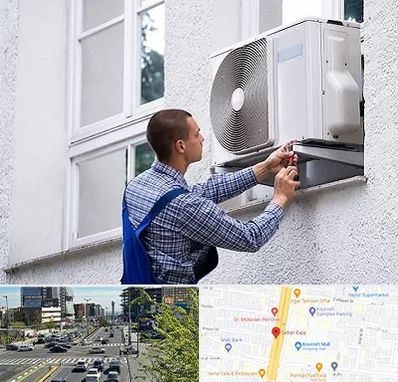 سرویس کولر آبی در ستاری