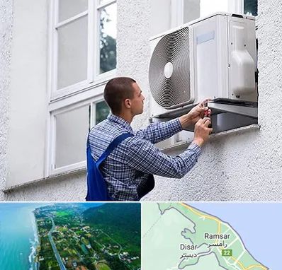 سرویس کولر آبی در رامسر