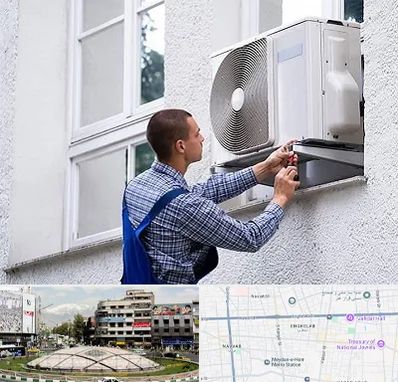 سرویس کولر آبی در مرکز تهران