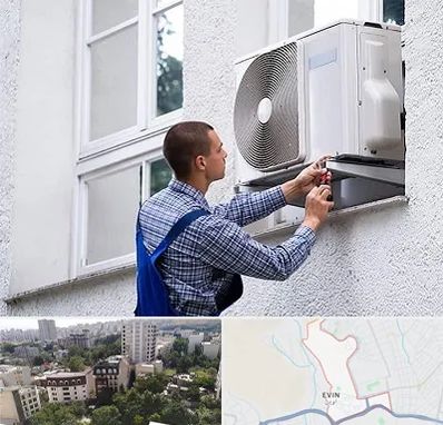 سرویس کولر آبی در اوین