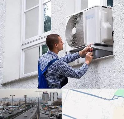 سرویس کولر آبی در بلوار ارتش