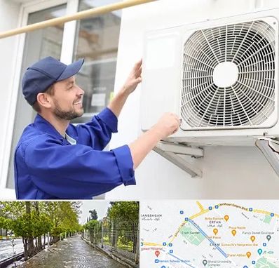 تعمیرکار کولر آبی در خیابان ارم شیراز