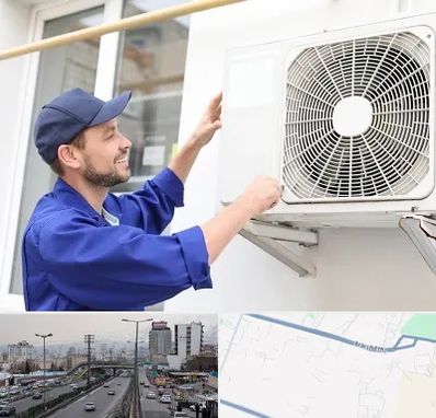 تعمیرکار کولر آبی در بلوار ارتش