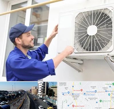 تعمیرکار کولر آبی در پیروزی 