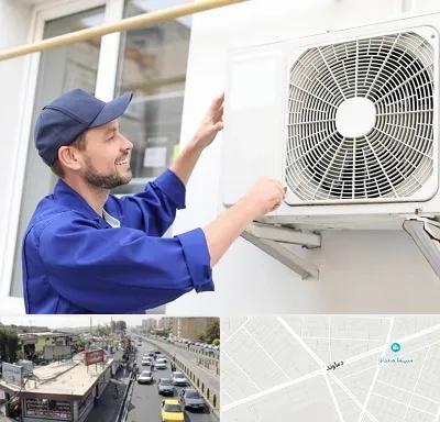 تعمیرکار کولر آبی در خیابان دماوند