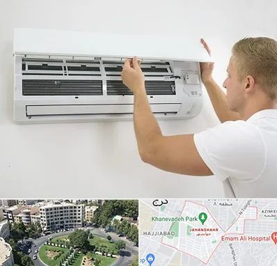 نصاب کولر گازی در جهانشهر کرج 