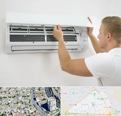 نصاب کولر گازی در قاسم آباد مشهد