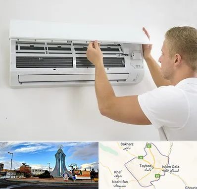 نصاب کولر گازی در تایباد