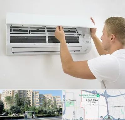 نصاب کولر گازی در آپادانا