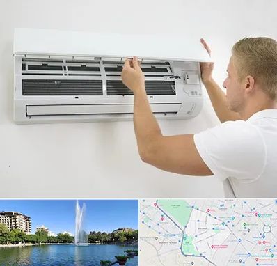 نصاب کولر گازی در کوهسنگی مشهد