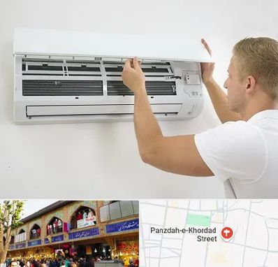 نصاب کولر گازی در 15 خرداد