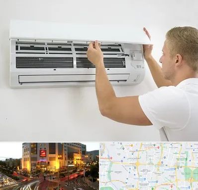 نصاب کولر گازی در جنت آباد تهران 