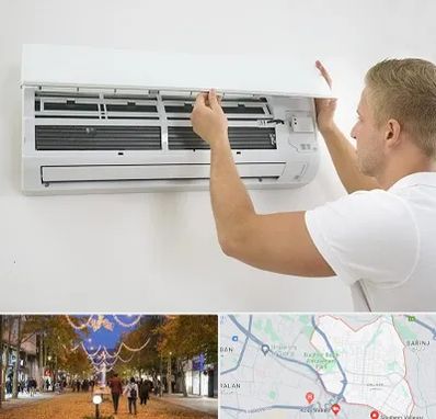 نصاب کولر گازی در ولیعصر ارومیه