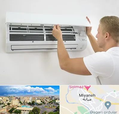 نصاب کولر گازی در میانه