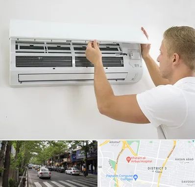 نصاب کولر گازی در ظفر 