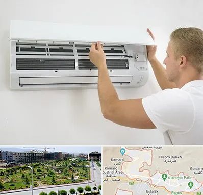 نصاب کولر گازی در پردیس