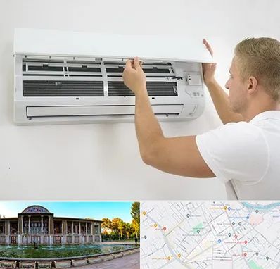 نصاب کولر گازی در عفیف آباد شیراز