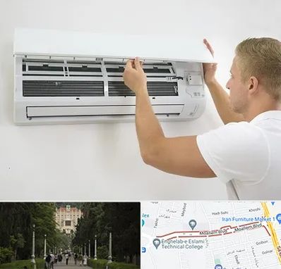 نصاب کولر گازی در بلوار معلم رشت 