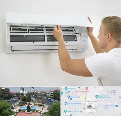 نصاب کولر گازی در بهارستان 