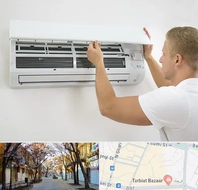 نصاب کولر گازی در تربیت تبریز