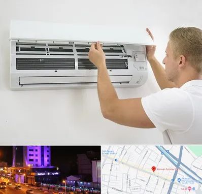 نصاب کولر گازی در آبرسان تبریز