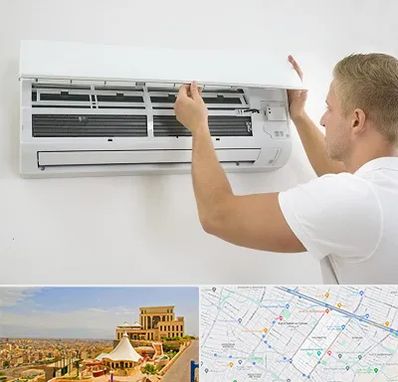 نصاب کولر گازی در هاشمیه مشهد