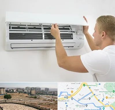 نصاب کولر گازی در کوی وحدت شیراز