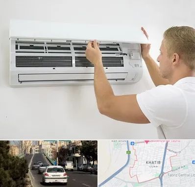 نصاب کولر گازی در خطیب تبریز