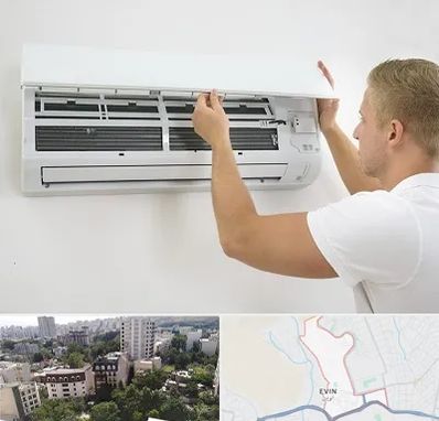 نصاب کولر گازی در اوین