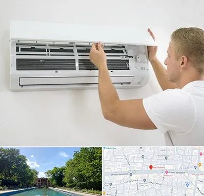 نصاب کولر گازی در هشت بهشت اصفهان