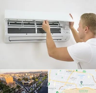 نصاب کولر گازی در تهرانپارس 