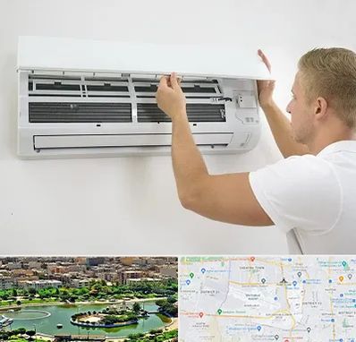 نصاب کولر گازی در منطقه 9 تهران