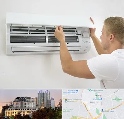 نصاب کولر گازی در فرشته 