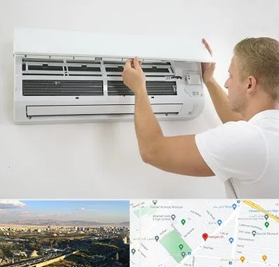 نصاب کولر گازی در هنگام