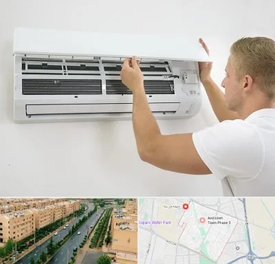 نصاب کولر گازی در فاز سه اندیشه