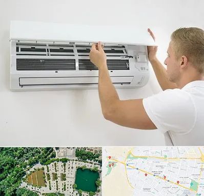 نصاب کولر گازی در وکیل آباد مشهد