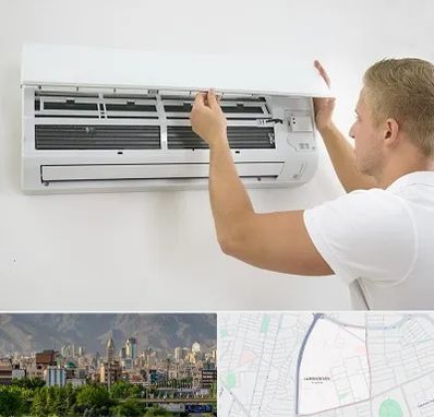 نصاب کولر گازی در جمشیدیه