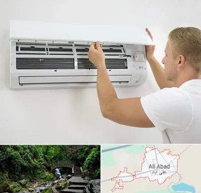 نصاب کولر گازی در علی‌ آباد کتول