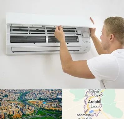 نصاب کولر گازی در اردبیل