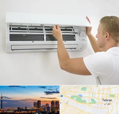 نصاب کولر گازی در غرب تهران 
