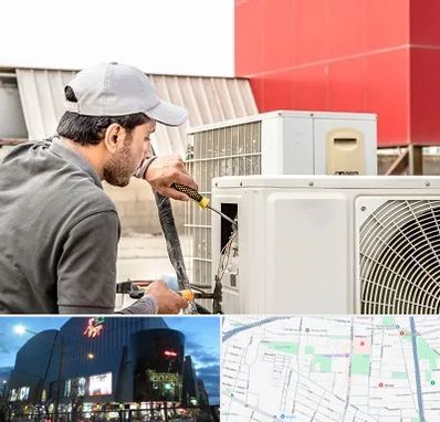 نصاب کولر آبی در بلوار اباذر