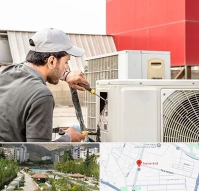 نصاب کولر آبی در بلوار تعاون