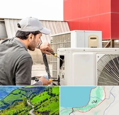 نصاب کولر آبی در گیلان