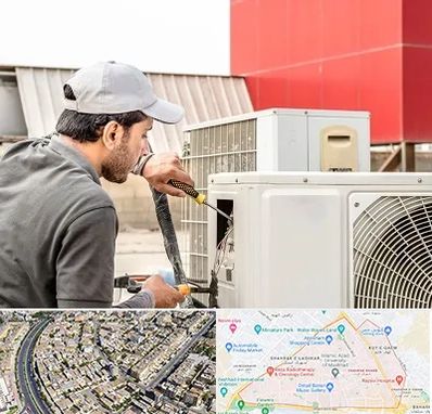 نصاب کولر آبی در شهرک غرب مشهد