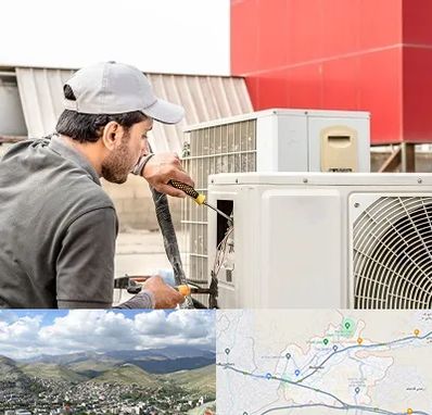 نصاب کولر آبی در رودهن