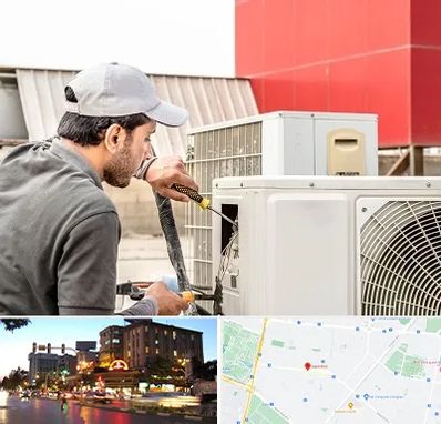 نصاب کولر آبی در بلوار سجاد مشهد