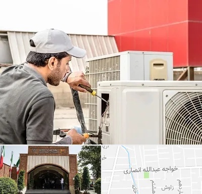 نصاب کولر آبی در خواجه عبدالله